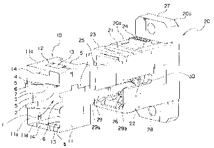 A single figure which represents the drawing illustrating the invention.